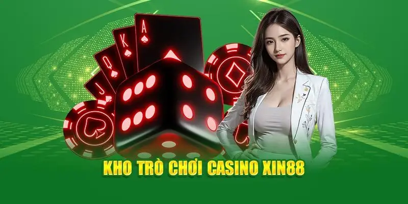 Những trò chơi tại sảnh live casino Xin88