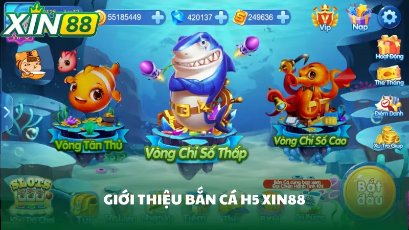 Bắn cá H5 Xin88 – Trải nghiệm săn cá đỉnh cao, đổi thưởng cực đã